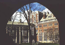 Courtyard of the Hall of Graduate Studies, Yale University